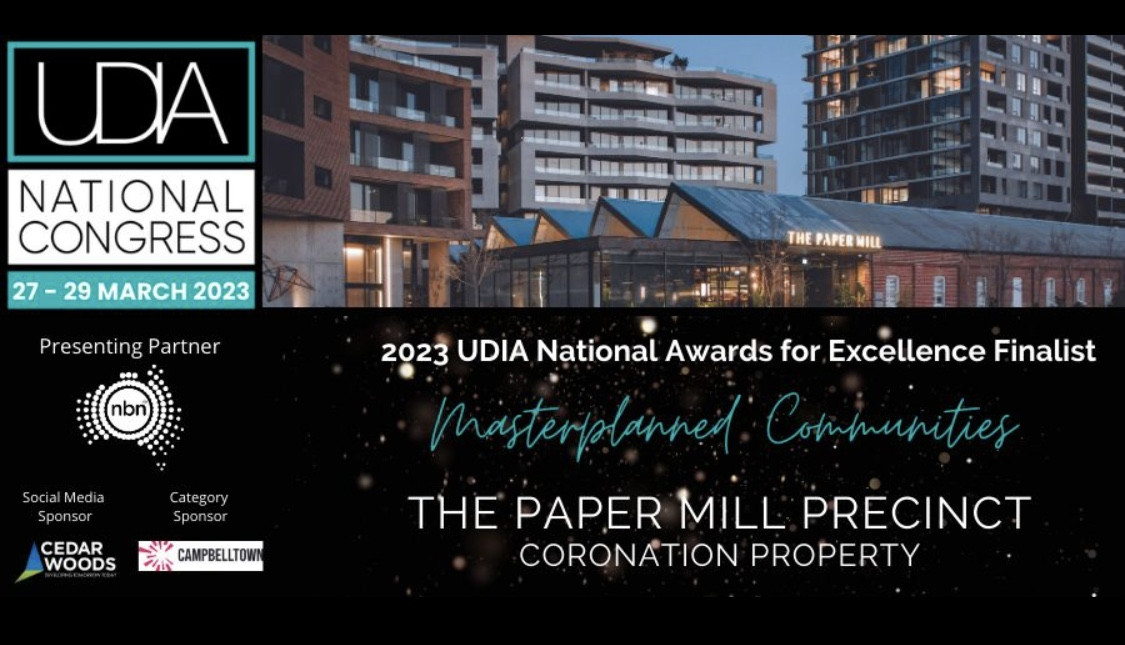 UDIA National 2023 Awards for Excellence- Finalist